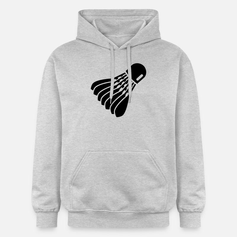 Badminton - Sweat à capuche Softstyle® Gildan Unisexe - gris clair chiné