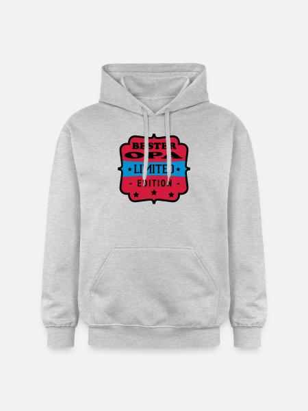 Bester opa limited edition - Gildan Unisex Softstyle® Midweight Hoodie - light heather grey