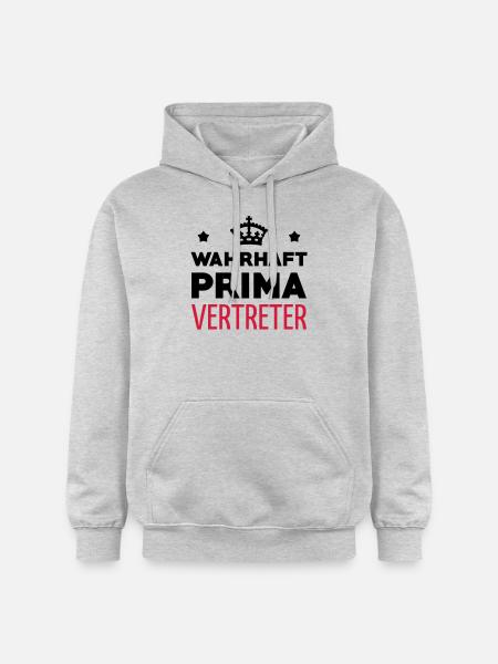 commercial / vente / vendeur / vendeuse - Sweat à capuche Softstyle® Gildan Unisexe - gris clair chiné