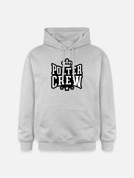 Polter Crew Engagement Wedding - Gildan Unisex Softstyle® Midweight Hoodie - light heather grey