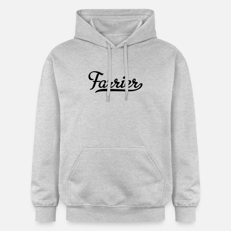 farrier - Sweat à capuche Softstyle® Gildan Unisexe - gris clair chiné
