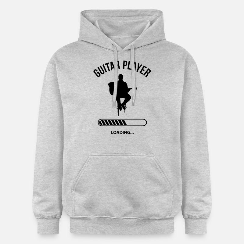 Guitarist Loading - Sweat à capuche Softstyle® Gildan Unisexe - gris clair chiné