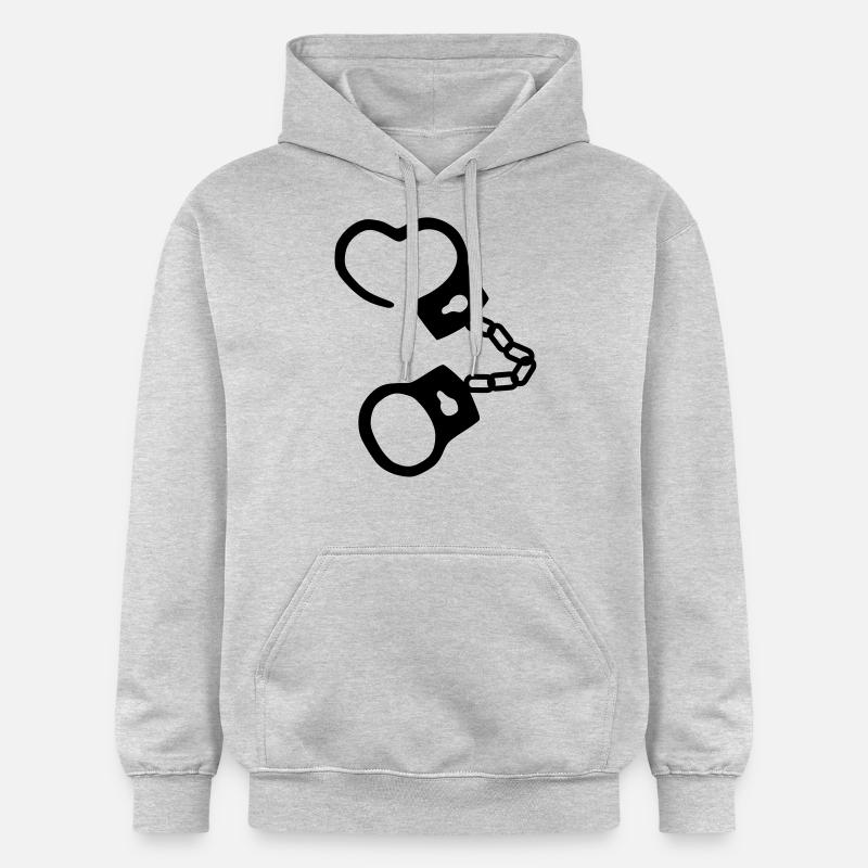 manette - Sweat à capuche Softstyle® Gildan Unisexe - gris clair chiné