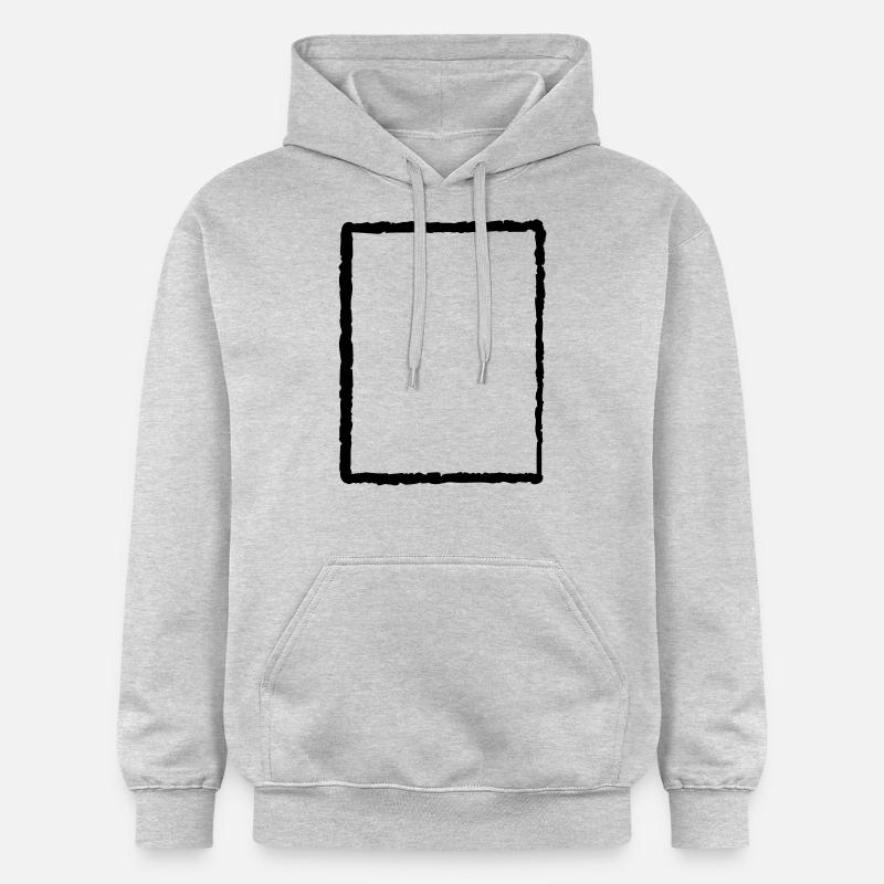 Cadre vieux cassé - Sweat à capuche Softstyle® Gildan Unisexe - gris clair chiné