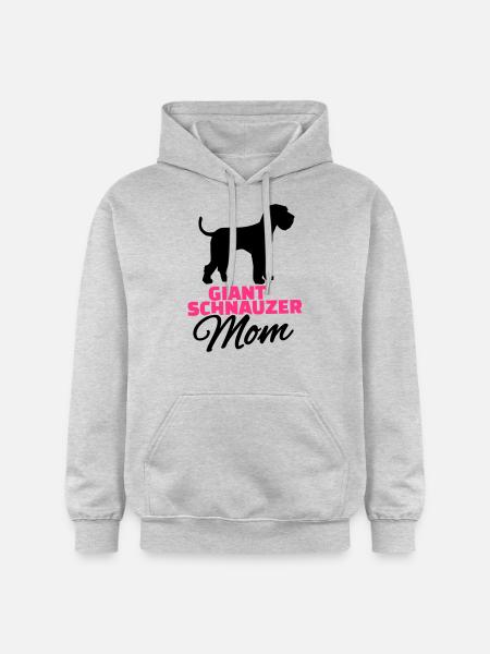 Riesenschnauzer - Gildan Unisex Softstyle® Midweight Hoodie - Hellgrau meliert