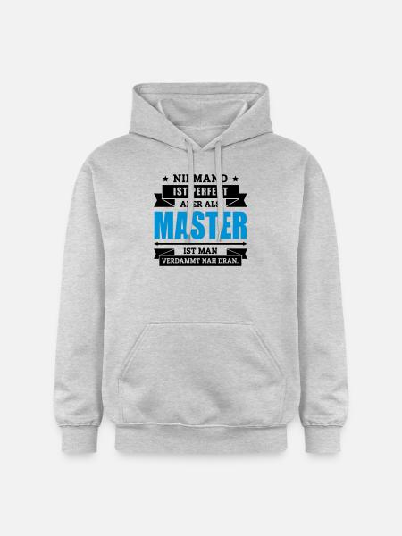 Funshirt Master - Gildan Unisex Softstyle® Midweight Hoodie - Hellgrau meliert