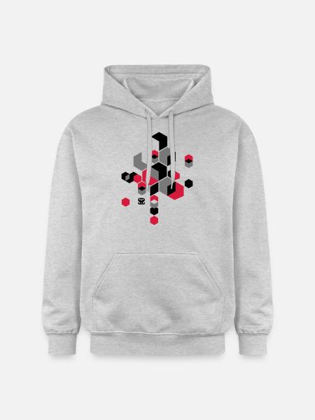 cubist - Gildan Unisex Softstyle® Midweight Hoodie - light heather grey