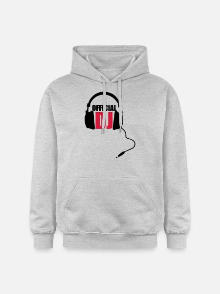 OfficialDJ - Gildan Unisex Softstyle® Midweight Hoodie - light heather grey