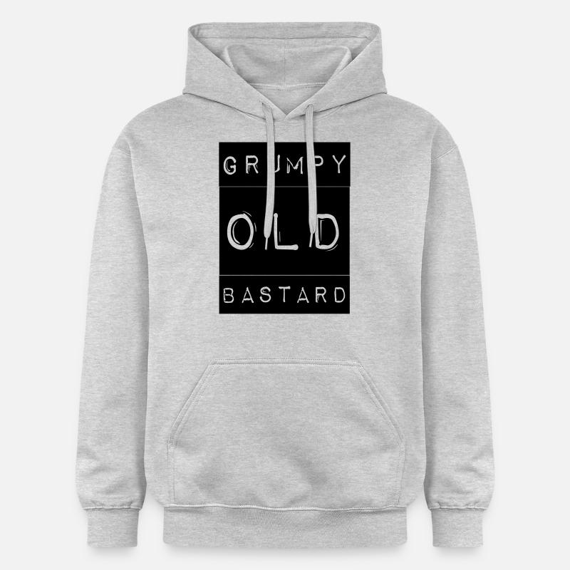 Grumpy - Sweat à capuche Softstyle® Gildan Unisexe - gris clair chiné