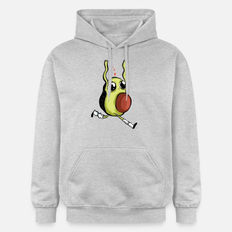 Bébé avocat - Sweat à capuche Softstyle® Gildan Unisexe - gris clair chiné