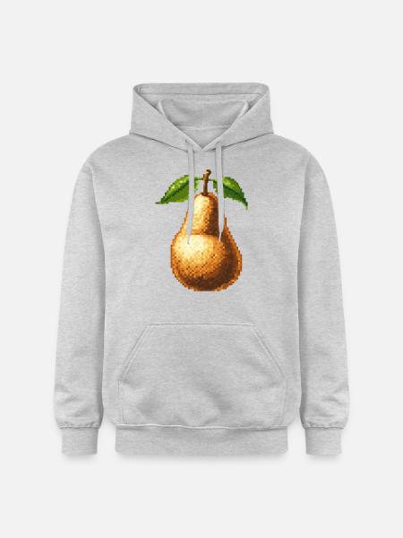 Bulb Pixel Gamer - Gildan Unisex Softstyle® Midweight Hoodie - light heather grey