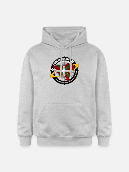 euskal herria - Gildan Unisex Softstyle® Midweight Hoodie - light heather grey