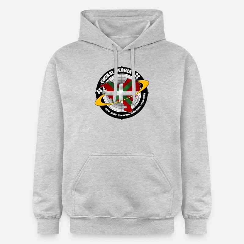 euskal herria - Sweat à capuche Softstyle® Gildan Unisexe - gris clair chiné