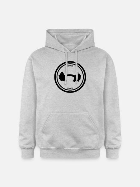 Bodybuilding - Gildan Unisex Softstyle® Midweight Hoodie - Hellgrau meliert