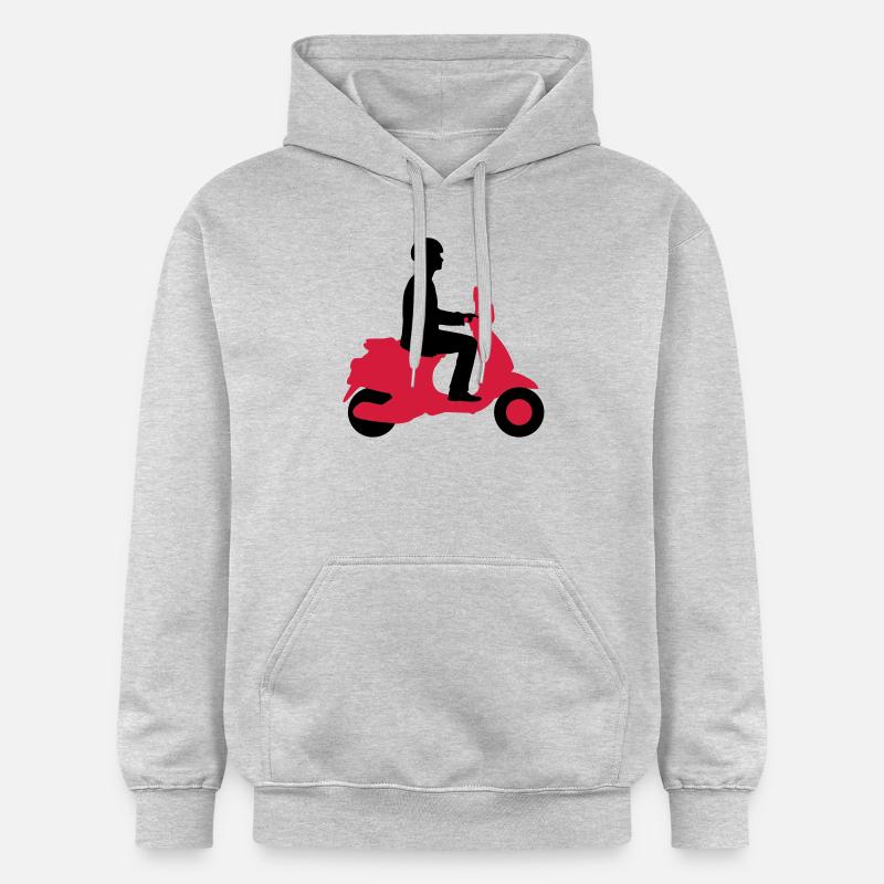 _2c - Sweat à capuche Softstyle® Gildan Unisexe - gris clair chiné