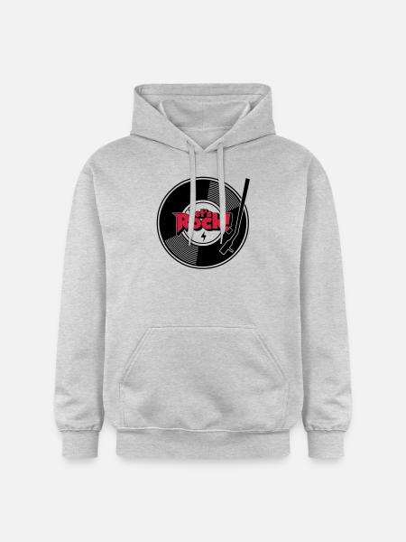 let's rock wax - Gildan Unisex Softstyle® Midweight Hoodie - light heather grey