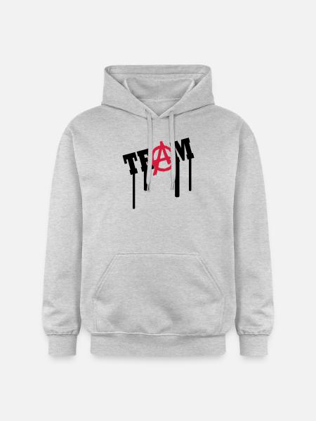 a team graffiti - Gildan Unisex Softstyle® Midweight Hoodie - light heather grey