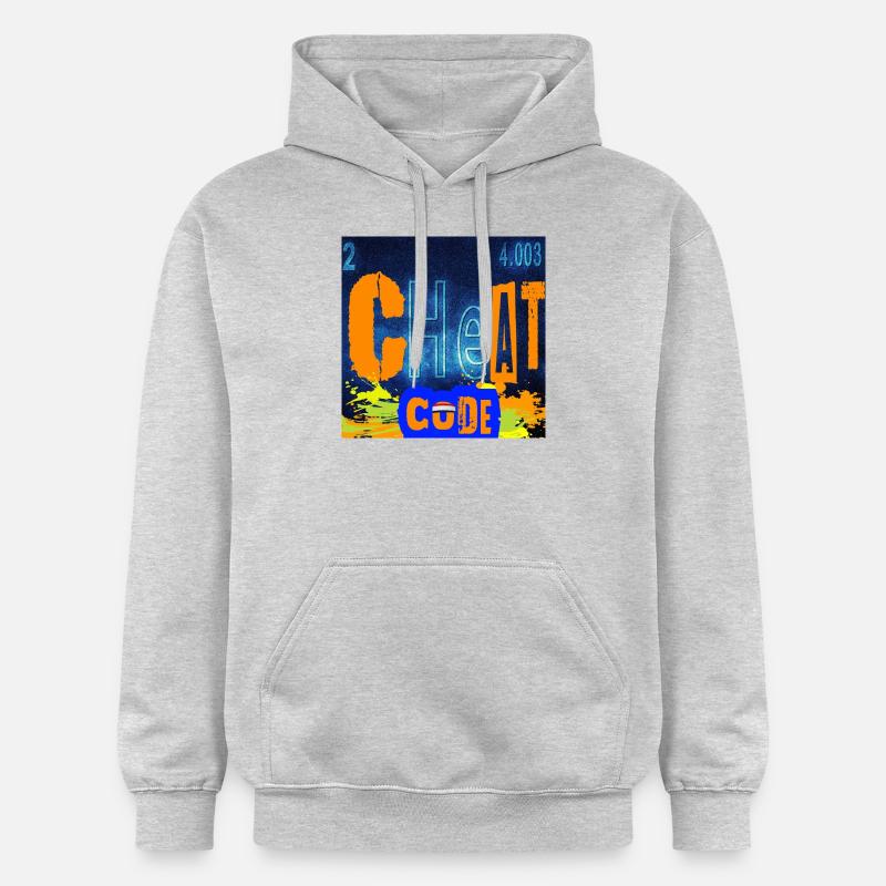 CHEATCODE CHEMISTRY - Sweat à capuche Softstyle® Gildan Unisexe - gris clair chiné