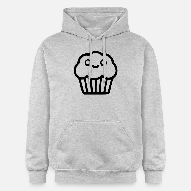 Muffin mignon - Sweat à capuche Softstyle® Gildan Unisexe - gris clair chiné
