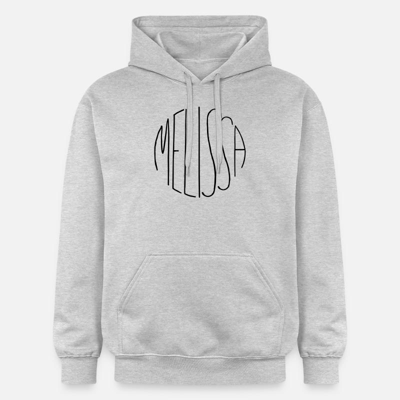Melissa - Sweat à capuche Softstyle® Gildan Unisexe - gris clair chiné