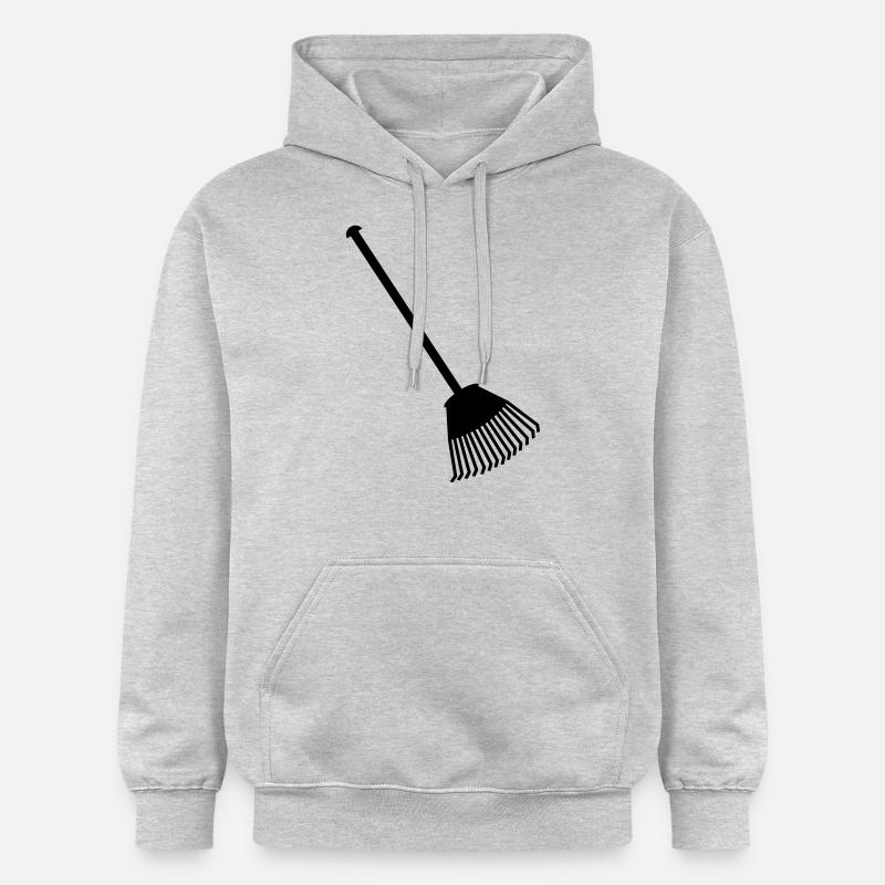 Râteau - jardinier - Sweat à capuche Softstyle® Gildan Unisexe - gris clair chiné
