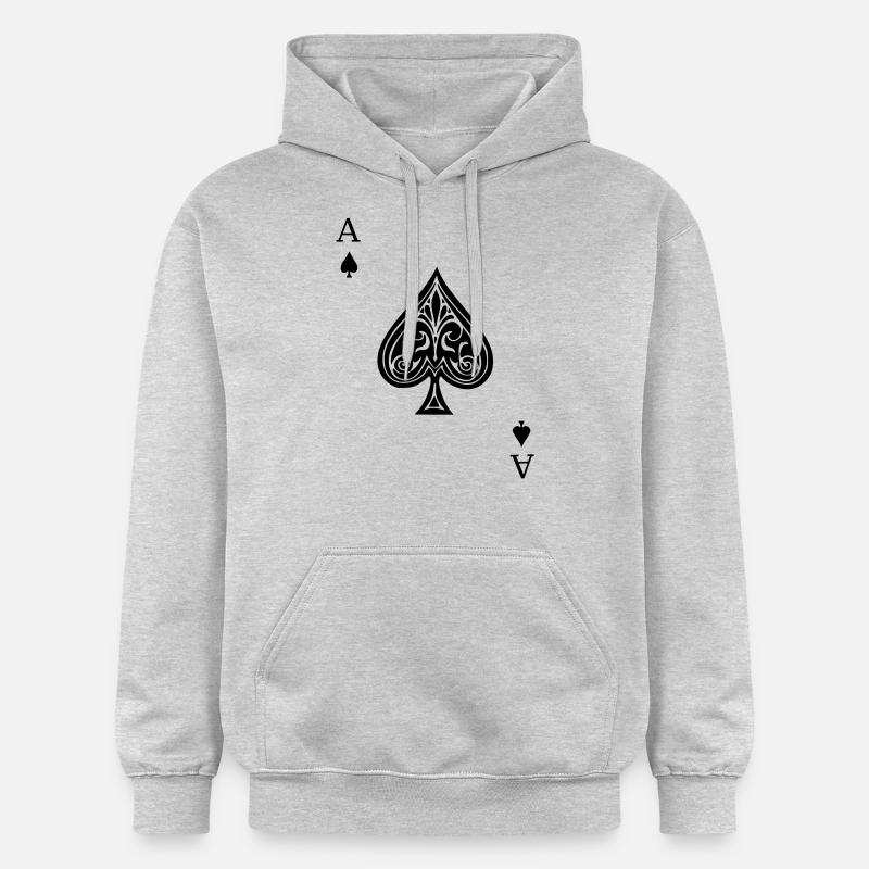 appât - Sweat à capuche Softstyle® Gildan Unisexe - gris clair chiné