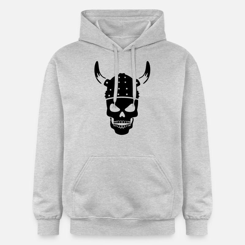 vikings - Sweat à capuche Softstyle® Gildan Unisexe - gris clair chiné