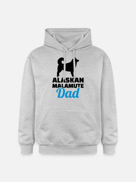 Alaskan Malamute - Gildan Unisex Softstyle® Midweight Hoodie - light heather grey
