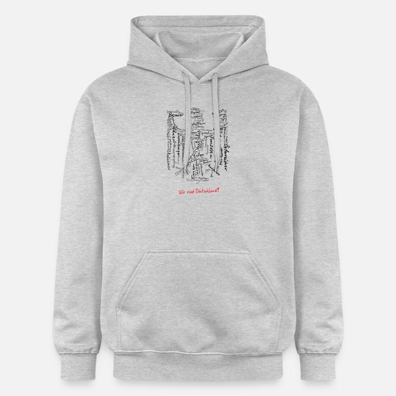 Article One Eagles - Sweat à capuche Softstyle® Gildan Unisexe - gris clair chiné