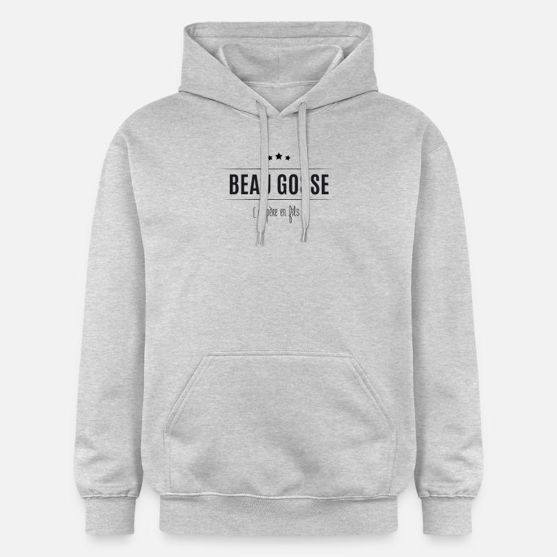 BG ( de père en fils ) - Sweat à capuche Softstyle® Gildan Unisexe - gris clair chiné