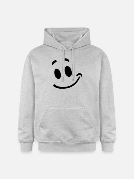 Lachgesicht - Gildan Unisex Softstyle® Midweight Hoodie - light heather grey