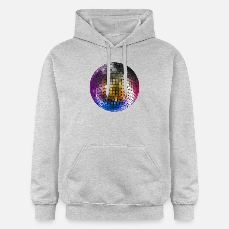 Couleur Boule Boule - Sweat à capuche Softstyle® Gildan Unisexe - gris clair chiné