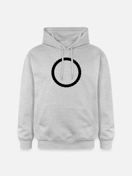 bike_einzelteil16 - Gildan Unisex Softstyle® Midweight Hoodie - Hellgrau meliert