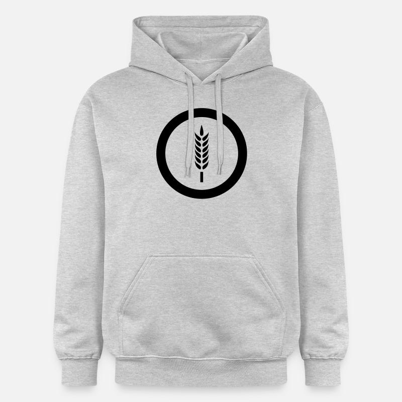wheat - Sweat à capuche Softstyle® Gildan Unisexe - gris clair chiné