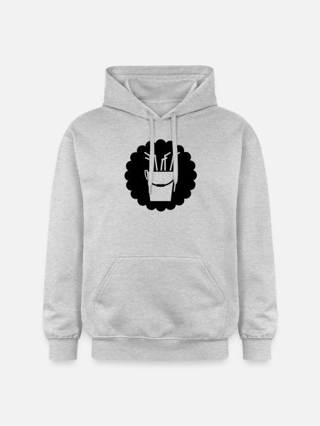 Sangria-Eimer / sangria bucket (1c) - Gildan Unisex Softstyle® Midweight Hoodie - light heather grey