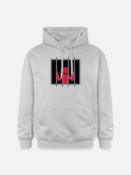 Captive Man - Gildan Unisex Softstyle® Midweight Hoodie - light heather grey