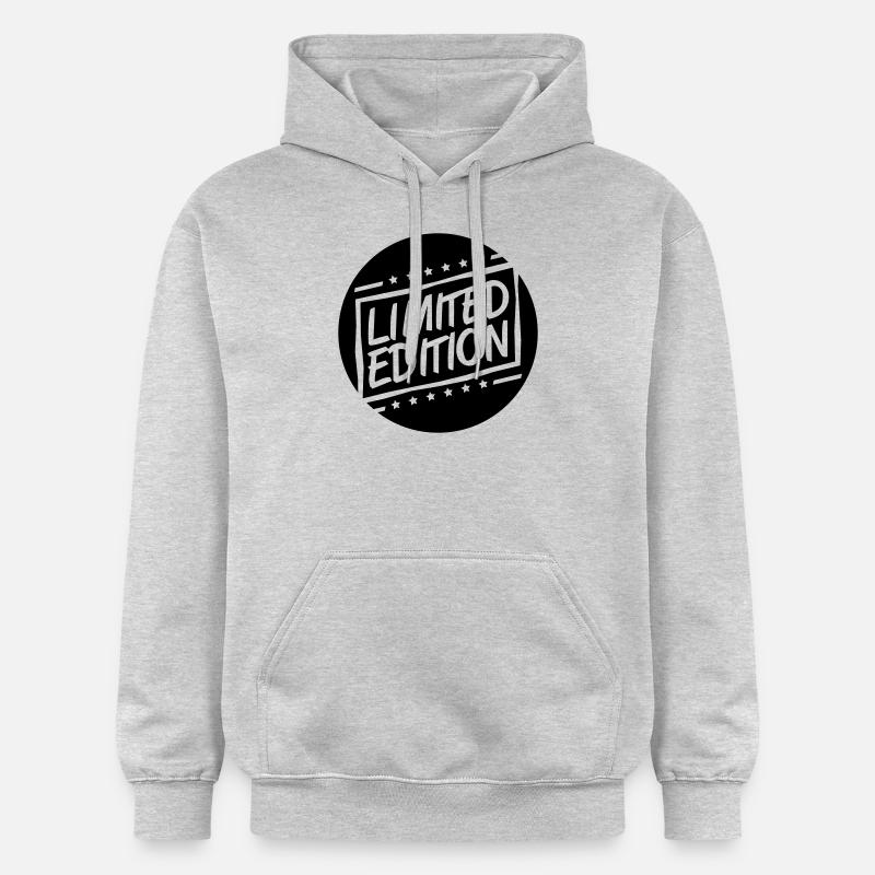 Limited Edition Round Logo - Sweat à capuche Softstyle® Gildan Unisexe - gris clair chiné
