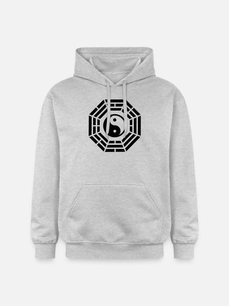 Feng shui - Sweat à capuche Softstyle® Gildan Unisexe - gris clair chiné