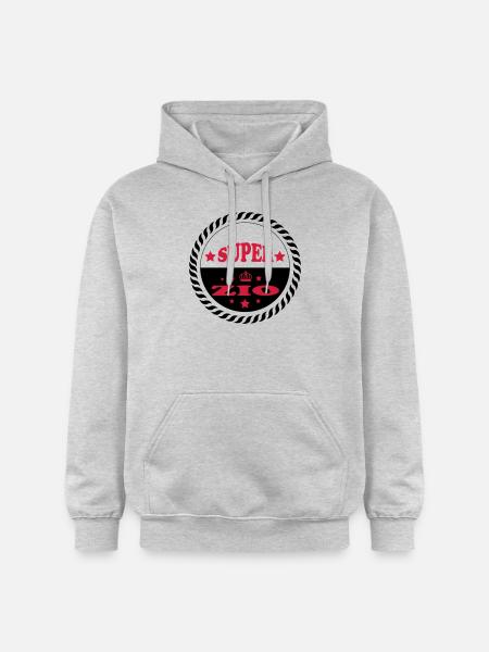 Super zio - Gildan Unisex Softstyle® Midweight Hoodie - light heather grey