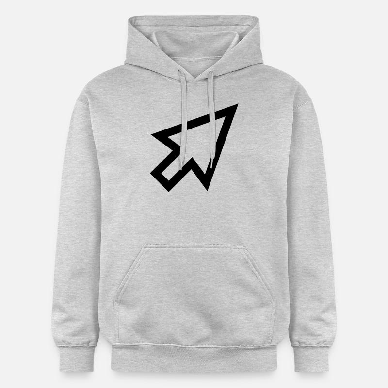 Mouse Cursor - Sweat à capuche Softstyle® Gildan Unisexe - gris clair chiné