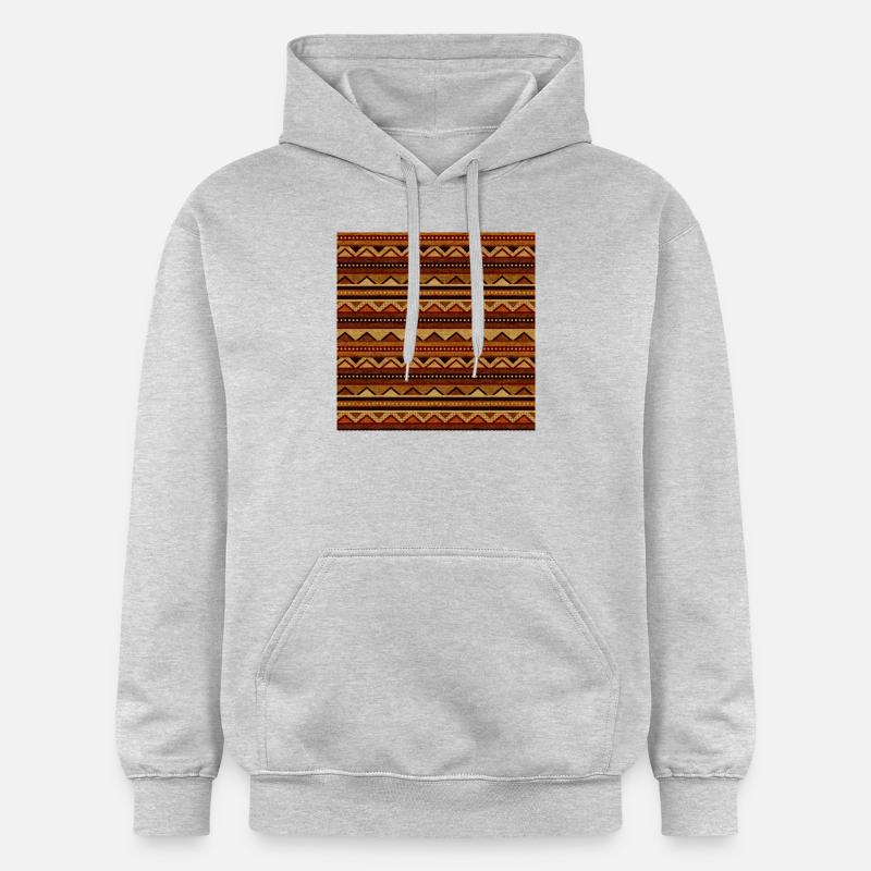 Afrique Modèle - Sweat à capuche Softstyle® Gildan Unisexe - gris clair chiné