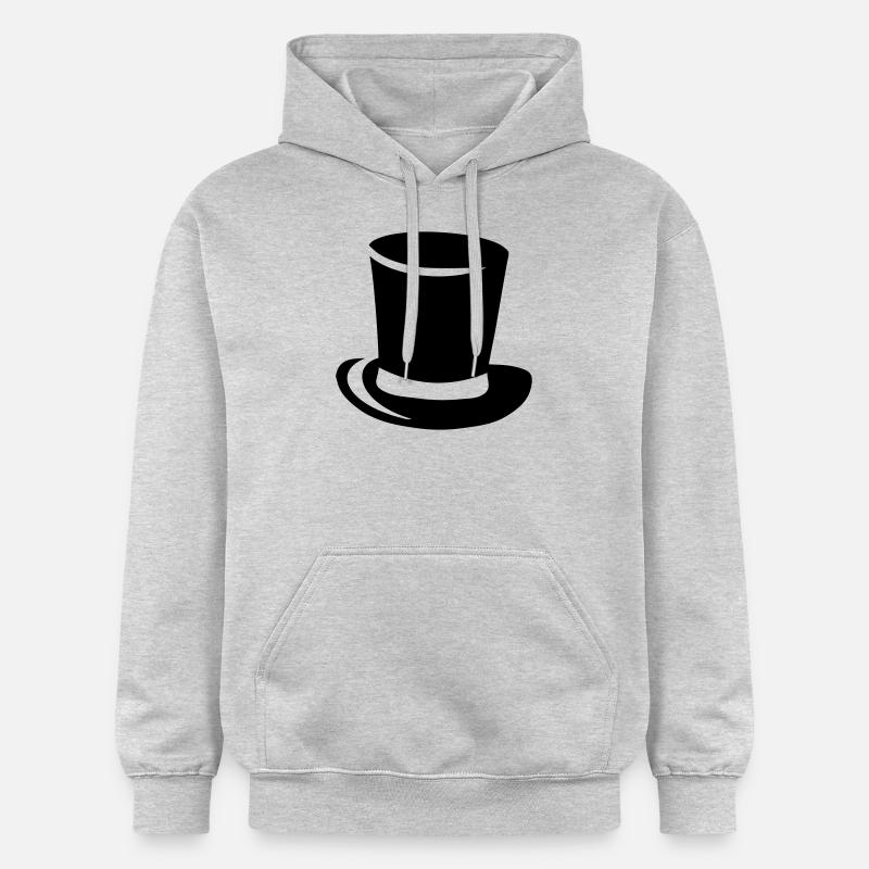 Haut-de-forme - Sweat à capuche Softstyle® Gildan Unisexe - gris clair chiné