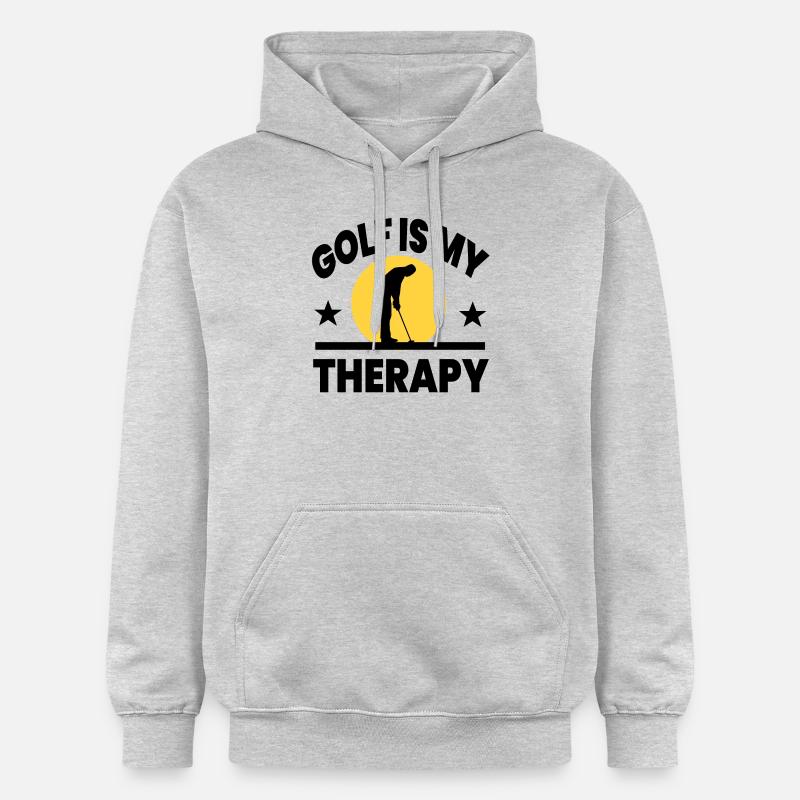 Golfe - Sweat à capuche Softstyle® Gildan Unisexe - gris clair chiné