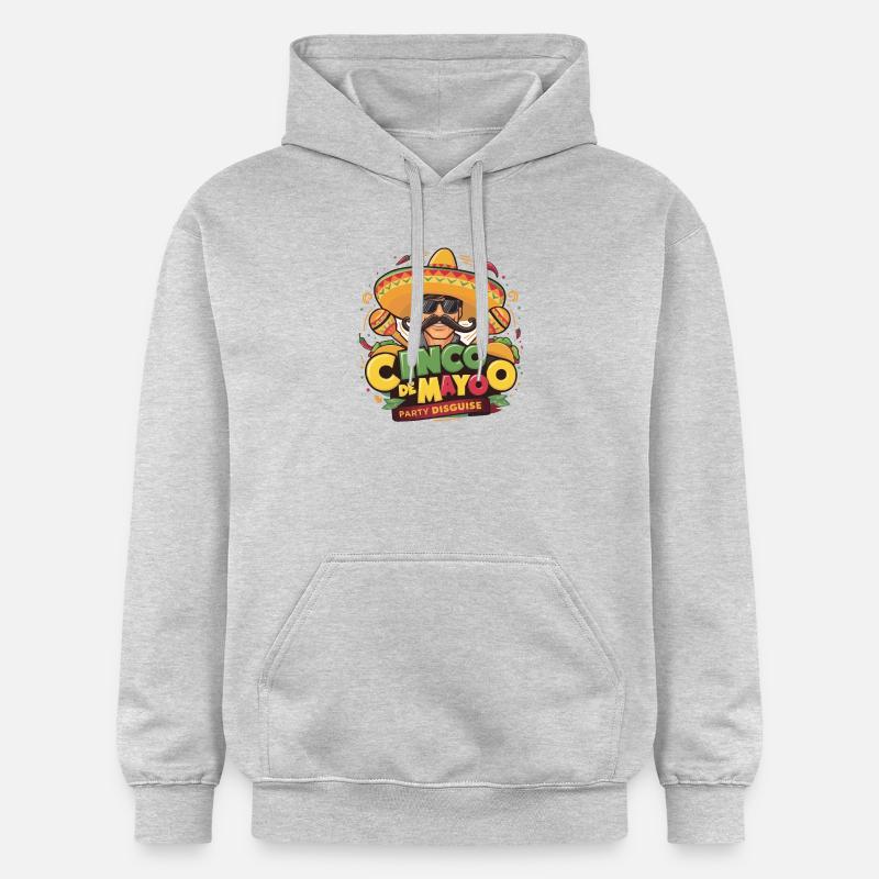 cinco de mayo - Sweat à capuche Softstyle® Gildan Unisexe - gris clair chiné