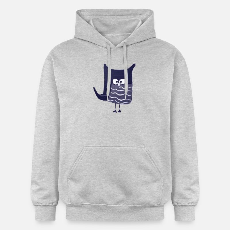 Bleu Eulalia - Sweat à capuche Softstyle® Gildan Unisexe - gris clair chiné