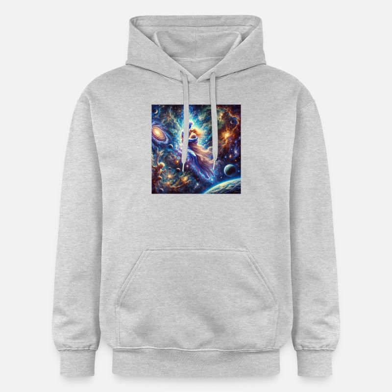 5EBAF71E 6C1A 47B3 BB1E 49B9DD25A6B8 - Sweat à capuche Softstyle® Gildan Unisexe - gris clair chiné