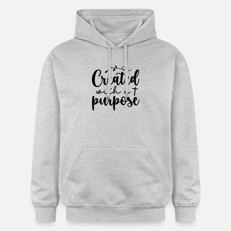 créé dans un but précis - Sweat à capuche Softstyle® Gildan Unisexe - gris clair chiné
