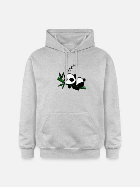Pandodo - Sweat à capuche Softstyle® Gildan Unisexe - gris clair chiné