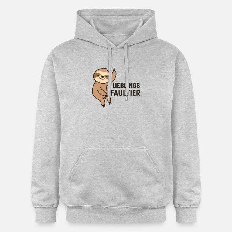 PASSE PRÉFÉRÉE - Sweat à capuche Softstyle® Gildan Unisexe - gris clair chiné