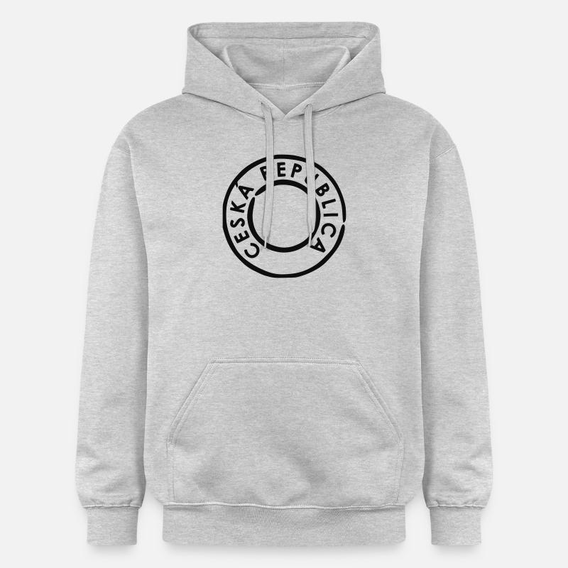 ceska republica - Sweat à capuche Softstyle® Gildan Unisexe - gris clair chiné